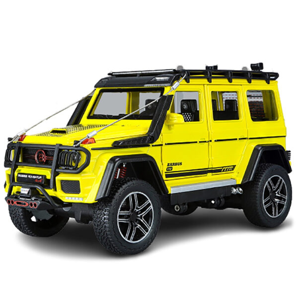 KLT 1 : 24 Benz G550 Adventure SUV Metal Alloy Toys Carro Modelo Diecast Veículo Para Meninos - Image 8