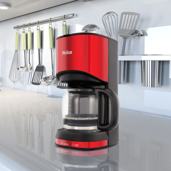 Cafeteira Philco Inox Red PCF41 - Image 2