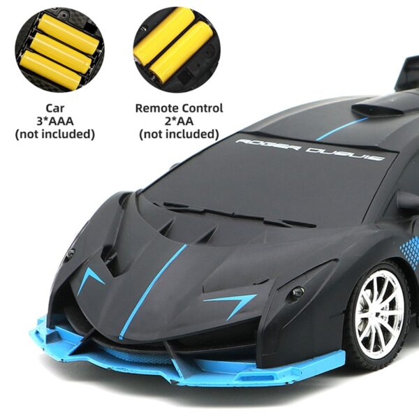 Carro De Controle Remoto Super Run Luxo Racing Car Sports 4WD Brinquedo - Image 2