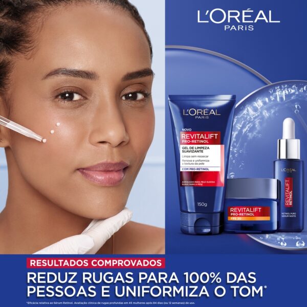 Gel de Limpeza Facial L'Oréal Paris Revitalift Retinol, 150g - Image 3