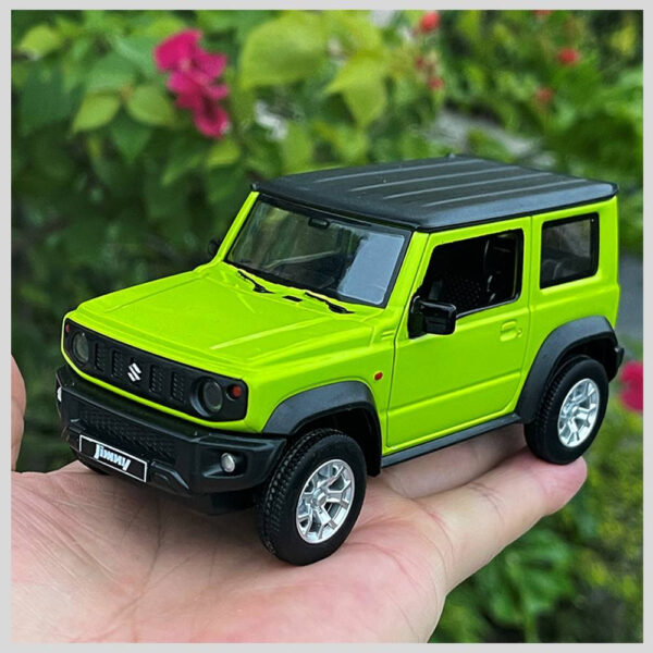 DDK 1 : 26 SUZUKI JIMNY Diecast Modelo Carro De Brinquedo Metal Som E Pull Back Boy Criança Amigo - Image 6