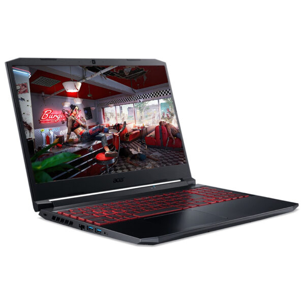 Notebook Gamer Acer Nitro 5 15.6 FHD 144Hz I5-11400H SSD 512GB 8GB GTX 1650 4GB Windows 11 Home Preto - AN515-57-59AT - Image 2