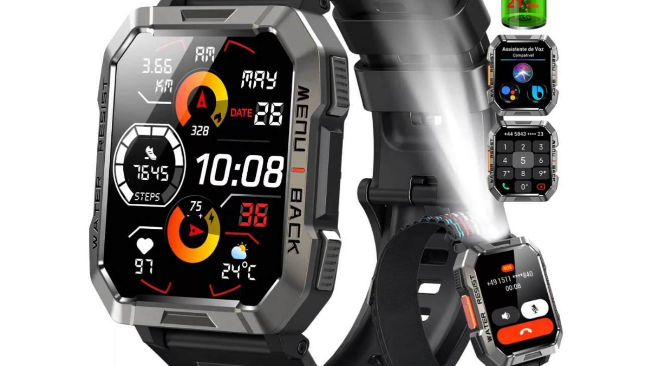 Relógio Inteligente Smart Watch W60 Bluetooth