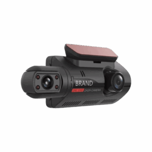 Câmera De Video Veicular 2 Lentes Carro 1080p Dvr Microfone