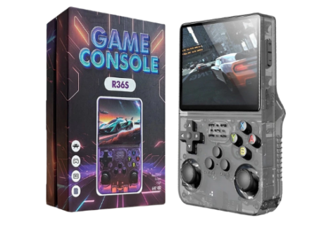 Console Portátil R36S Tela IPS 3.5 Polegadas