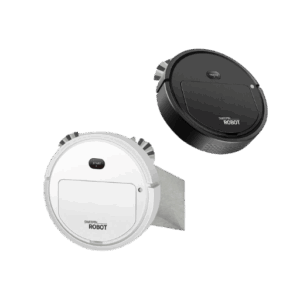Robô Aspirador Inteligente Branco/Preto